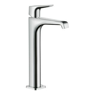 hansgrohe Waschtisch-Einhebelmischer 250 Axor Citterio E A 163mm, m HG, unver Abl.garn, chr