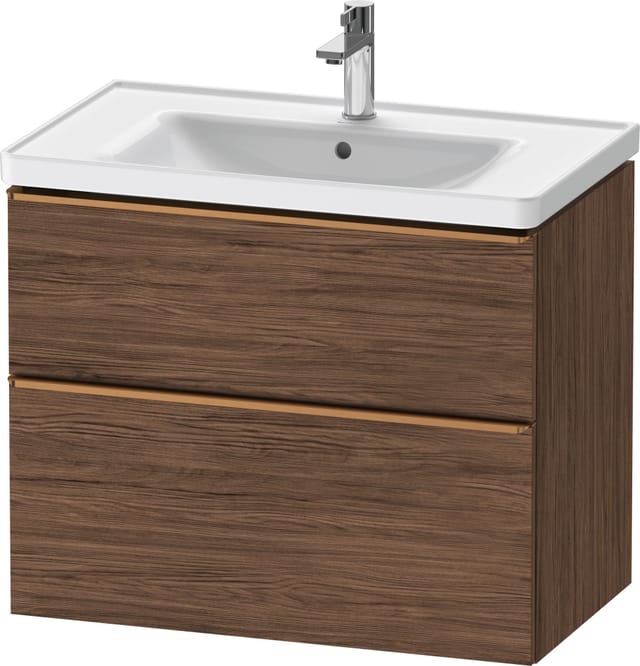Duravit Waschtischunterschrank D-Neo 78,4x45,2cm, b geb/Nu d, 1 Kast, 1 Ausz.