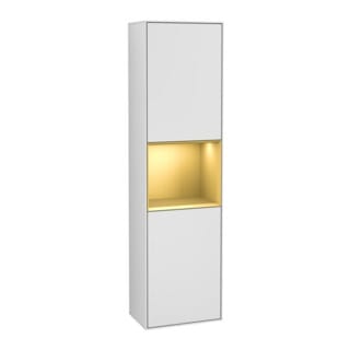V&B Hochschrank Wandbeleuchtung Finion 41,8x151,6cm, l, Rg gol m Lac, wh. m Lac