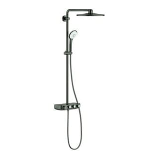 Grohe Duschsystem Euphoria SmartC 310 Duo h grap g, m AP-Thermostat, Arm 45cm schw
