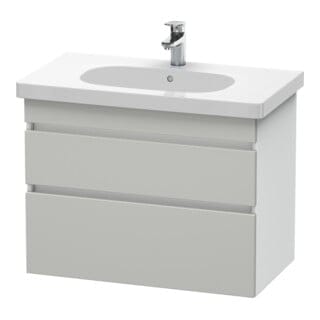 Duravit Waschtischunterschrank DuraStyle 80x45,3cm, betgr/we ma, 2 SchKa., wandhängend