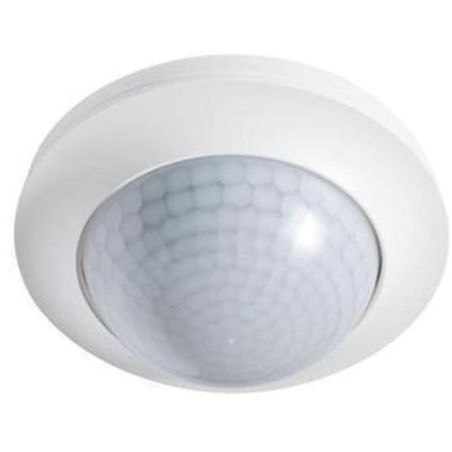ESYLUX Decken-Präsenzmelder ws EB, 360 Grad, 24m PD-C360i/24DUOplusFM