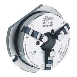RÖHM Kranzspannfutter KRF- 110/3GRDPLATT BB+DB