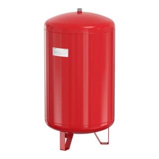 Flamco Druckausdehnungsgefäß Contra-Flex 1000 l, 6 b, R 1, Vordruck 2,5 bar, rot