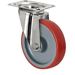Cascoo Lenkrolle Ø 160 Mm Serie N2u6 Gleitlager Edelstahl
