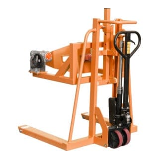 Bauer Südlohn Fassheberoller FHR 600 F, lackiert, Gelborange