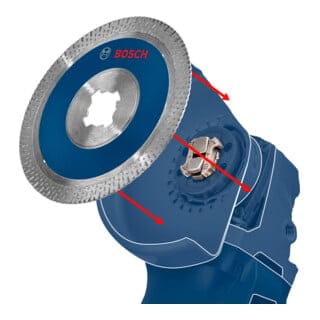 Bosch X-LOCK Trennscheibe Standard for Universal 115 x 22,23 x 1,6 x 10