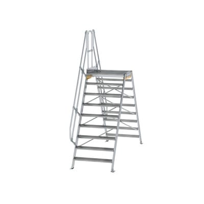 MUNK Aluminium-Überstiege 60° 9 Stufen