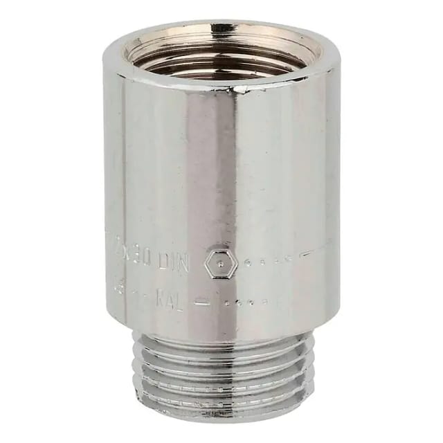 KIRCHHOFF MS Hahnverlängerung, Chrom, 1/2" x 30 mm