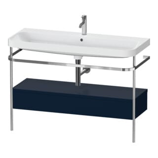 Duravit Möbelwaschtisch-Kombi Happy D.2 Plus 117,5x49cm, m Kons, 1 Lad, 1 HL, bl m