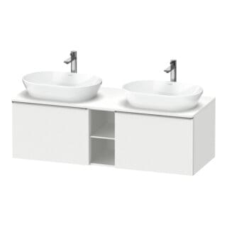 Duravit Waschtischunterschrank D-Neo 140x55cm, 2 A, 1 Pl, B bs, ES geb/we ma