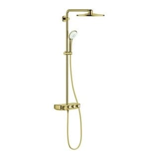 Grohe Duschsystem Euphoria SmartC 310 Duo m AP-Thermostat, Wandmontage, cool sunrise
