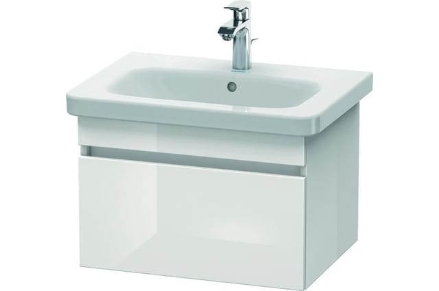 Duravit Waschtischunterschrank DuraStyle 58x44,8cm, ba matt/we ma, 1 Ausz., wandhängend