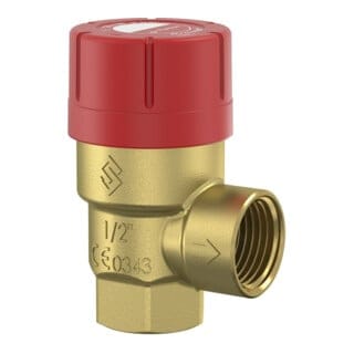 Flamco Meibes Membran-Sicherheitsventil Prescor Rp 3/4, Rp 1, 100 kW, 3 bar