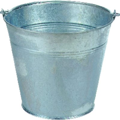 Baueimer verzinkt 12 L