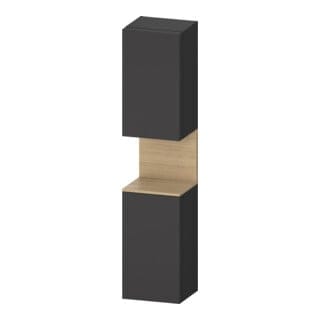 Duravit Hochschrank Qatego 40x36x1760cm, 2 T, B, An l, E na/gra ma