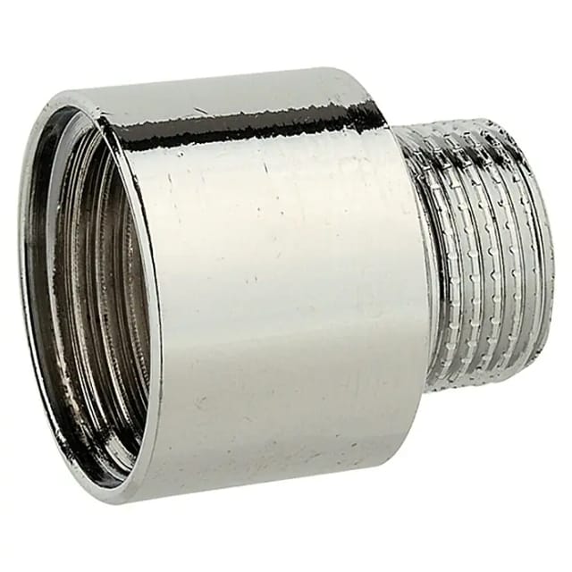 KIRCHHOFF MS Reduzier-Hahnverläng. Chrom, 1/2"IG x 3/8"AG