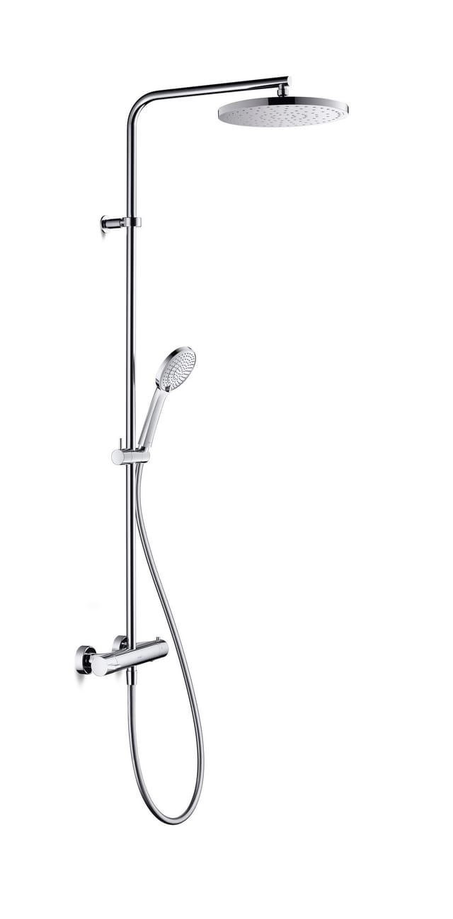 Duravit Duschsystem B.2 mit Brause-Thermostat, chrom