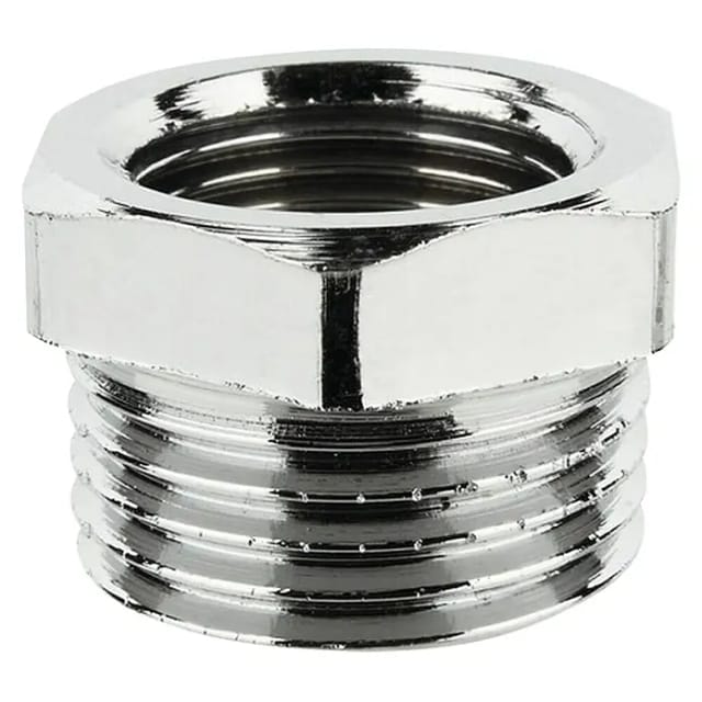 KIRCHHOFF MS Reduzierstück, Chrom, 3/4"AG x 1/2"IG