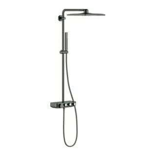 Grohe Duschsystem Euphoria SmartC 310 Cube D h grap g, m AP-Thermostat, Arm 45cm schw