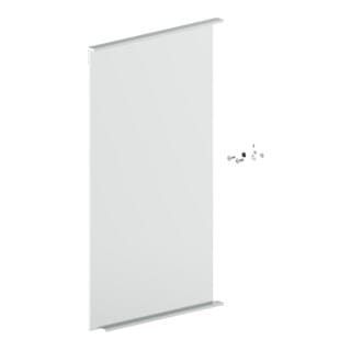 Keuco S-Tür Match 128x2 Ersatzt.Spanplattenschraube 90101 90101170041 re. 399x700mm silb.-elox.
