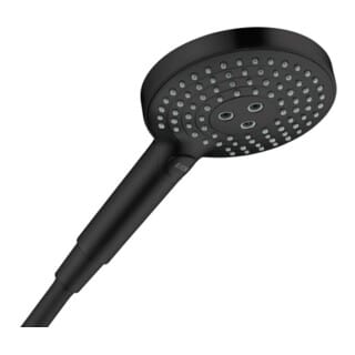 hansgrohe Handbrause Axor innenlie. Wasserf., 120mm, 3jet, matt-sw