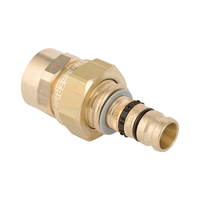 Geberit bergangsverschraubung Mepla d= 40mmxRp 1 1/4, mit IG, Rotguss