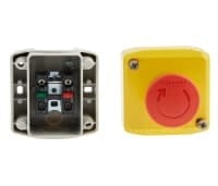 Schneider Electric Gehäuse best. m.Pilztaster rot 1S,1Ö XALK178E