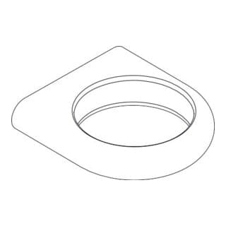 hansgrohe Abdeckung Axor Logo für Halteelement chrom