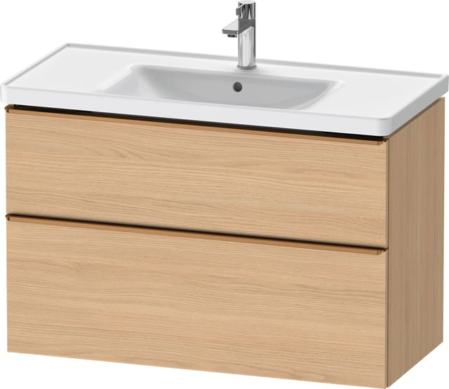 Duravit Waschtischunterschrank D-Neo 98,4x45,2cm, b geb/Ei N, 1 Kast, 1 Ausz.