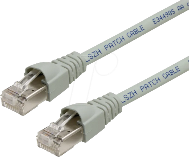 Telegärtner Patchkabel S/FTP 6A gr 3,0m 100008462