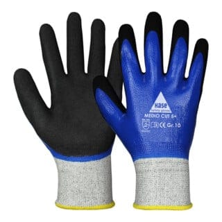Hase Montagehandschuhe Medio Cut Level 5 Größe 9, Dyneema