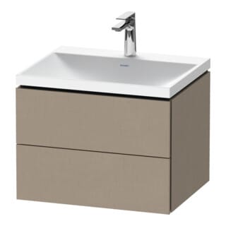 Duravit Möbel-Set L-Cube 60x48x48cm, m Hahnl., lei, 2 Schubkästen