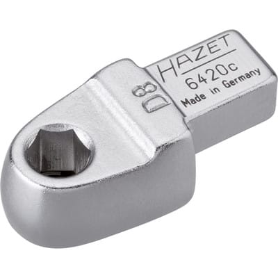 HAZET Einsteck-Halter für Bits 6420C Einsteck-Vierkant 9 x 12 mm Sechskant hohl 8 mm (5/16 Zoll)