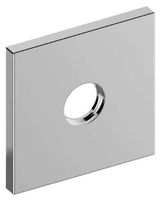 Keuco Wandrosette IXMO 105x105mm, ek, f G 1/2 An, UP, verchromt