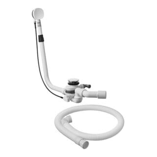 Duravit Mehrpreisposition f Abl/ÜL-Garnitur, m Bodenzulauf, chrom
