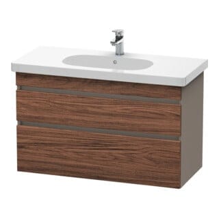 Duravit Waschtischunterschrank DuraStyle 100x45,3cm, N dk/b ma, 2 SchKa., wandhängend