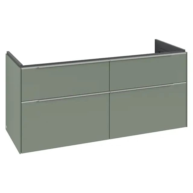 V&B Waschtischunterschrank Subway 3.0 127,2x56,6x47,8cm, o LE/Gr AL g, so gre.