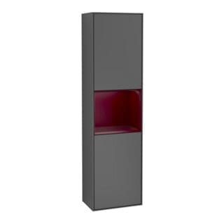 V&B Hochschrank Wandbeleuchtung Finion 41,8x151,6cm, l, Rg Peo m La, Anthrac. m