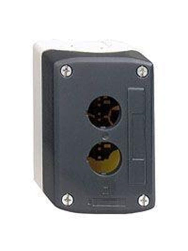 Schneider Electric Leergehäuse 2Stellen RAL 7035/7016 XALD02