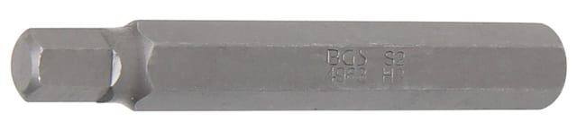 BGS Bit 4963, Länge 75 mm, Antrieb Außensechskant 10 mm (3/8"), Innensechskant 8 mm