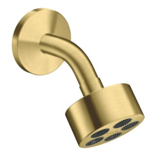 hansgrohe Kopfbrause Axor One 75 1j EcoSm. mit Brausearm, brushed brass