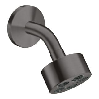 hansgrohe Kopfbrause Axor One 75 1j EcoSm. mit Brausearm, brushed black chrome