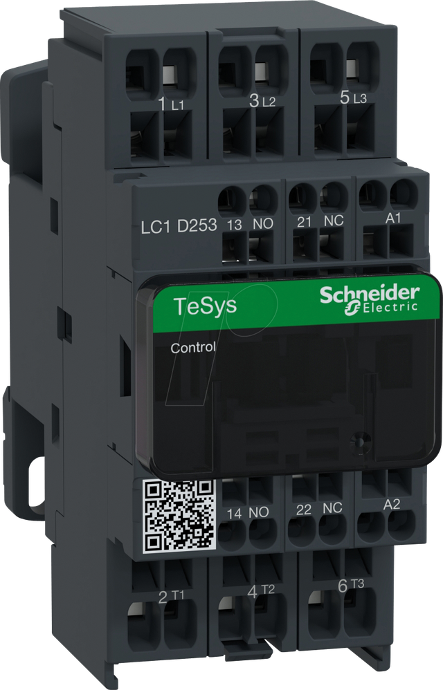 Schneider Electric Leistungsschütz 3P 25A 230V 1S+1Ö FZ LC1D253P7