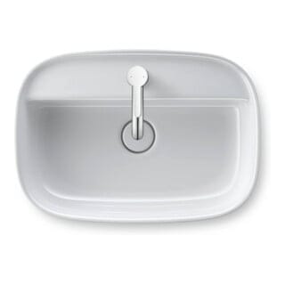 Duravit Aufsatzbecken Zencha 55x39cm, m HL, HLB, o. ÜL, geschli., we