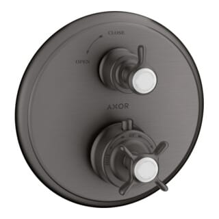 hansgrohe Fertigmontageset Axor Montreux UP-THM, m Absp-vtl, Kreuz, brush. bla vc