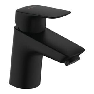 hansgrohe Einhebel-Waschtischarmatur Logis o Abl., o. CoolSt, Ausl. 107mm, matt-sw