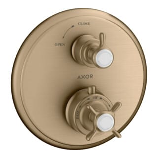 hansgrohe Fertigmontageset Axor Montreux UP-THM, m Absp-vtl, Kreuz, brush. bron