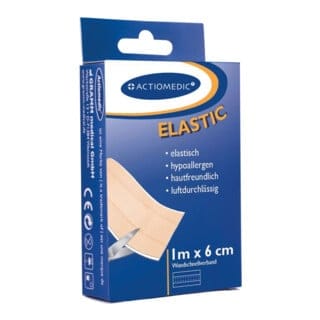 Gramm Medical Actiomedic® ELASTIC Wundschnellverband, 1 m x 6 cm