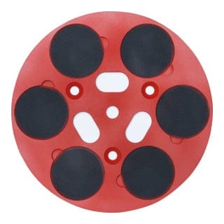 Roll Polierteller für RO-400 400mm mit 6 Klettpunkten 75mm